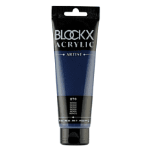 Краски акриловые "Blockx", 270 индиго, 120 мл
