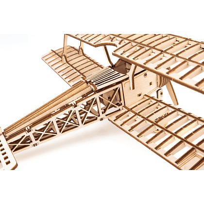 Конструктор 3D "Биплан", деревянный - 6