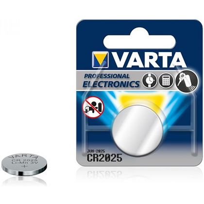 Батарейка литиевая дисковая Varta "Lithium CR2016", 1 шт. - 3