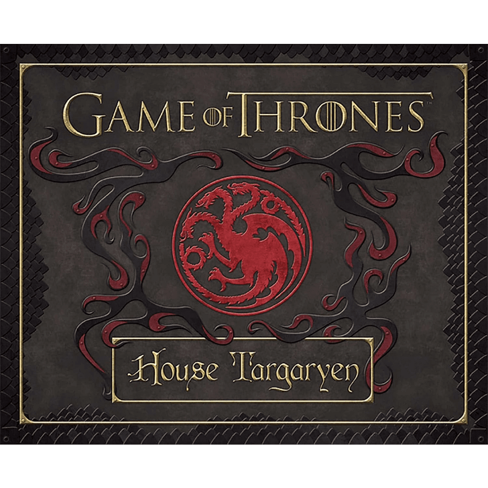 Набор на английском языке "Game of Thrones. House Targaryen. Deluxe Stationery Set"