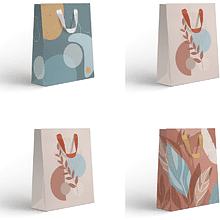 Пакет бумажный подарочный "Dune", 18x22.7x10 см, ассорти