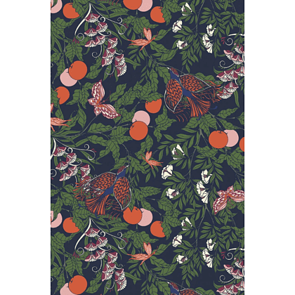 Ежедневник "William Morris Inspiration", А5, желтые и розовые цветы - 3