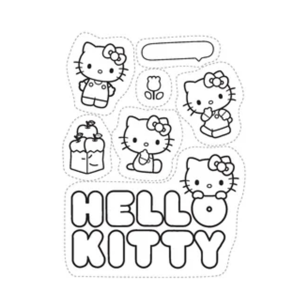 Блокнот "Hello Kitty: стикербук" - 2