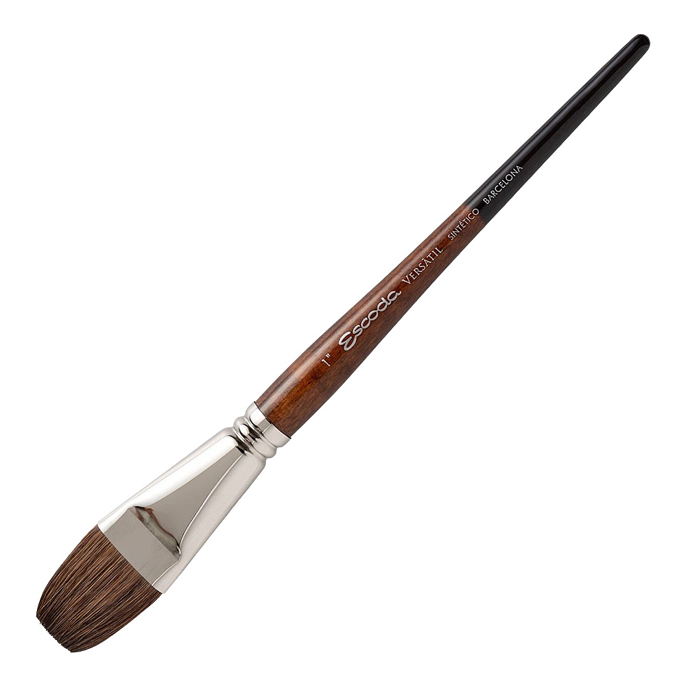 Кисть "Escoda Versatil Brush S/H 1543", синтетика, плоская, №1