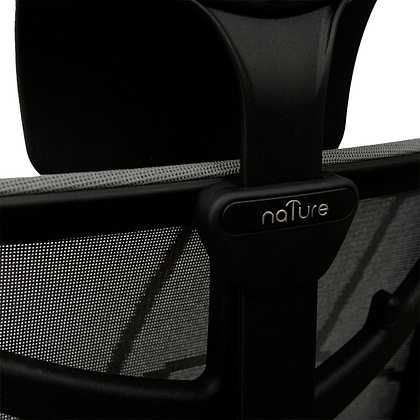 Кресло для руководителя Nature II, ткань, пластик, серый - 5