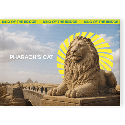 Магнит "Pharaoh's cat", 90х65 мм - 5