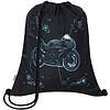 Мешок для обуви "Sport bike", черный - 2