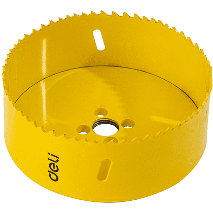 Коронка биметаллическая Deli YS EDH-SKK114-E1, 114 х 38 мм, М14 Коронка биметаллическая Deli YS EDH-SKK114-E1, 114 х 38 мм, М14