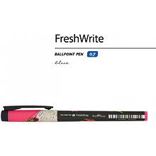 Ручка шариковая "FreshWrite. Питахайя", 0.7 мм, черный, розовый, стерж. синий
