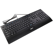 Клавиатура Logitech "K280e", USB, проводная, черный