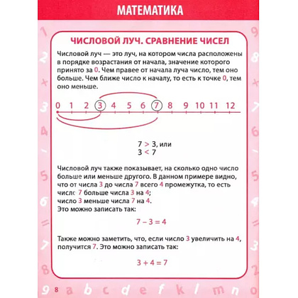 Книга "ВПТС. Математика 1-4 класс. Все правила в таблицах и схемах", Н. Латышева - 2