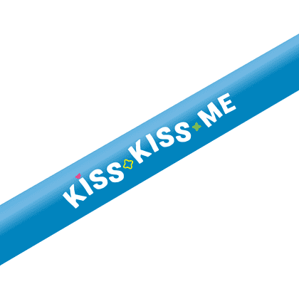 Набор ручек шариковых автоматических "Кiss kiss me", 1.0 мм, разноцветный, стерж. синий, 4 шт - 7