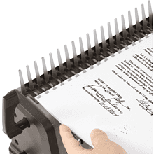 Перфобиндер Deli Plastic Binder "T313"