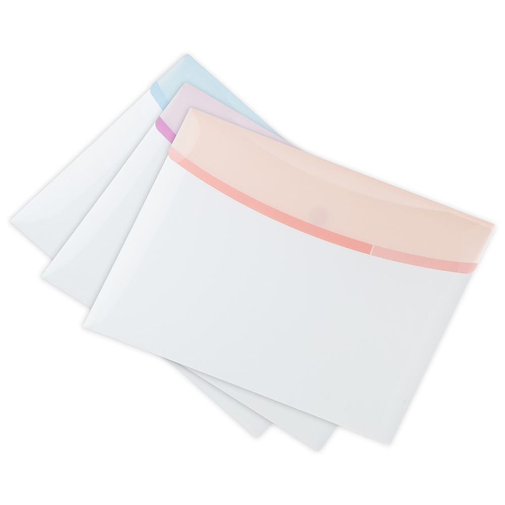 Папка-конверт на липучке "Color Dream", А5, ссорти