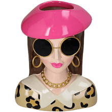 Ваза "Fashion Lady", разноцветный