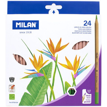 Цветные карандаши Milan, 24 цвета