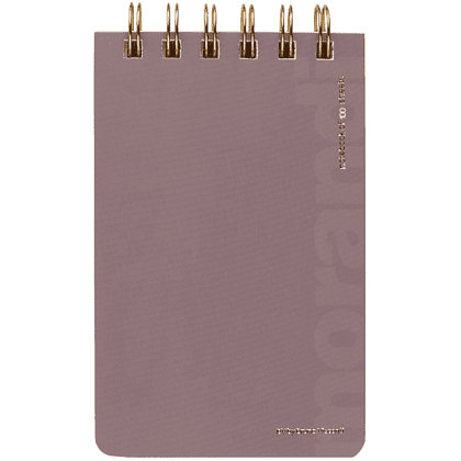 Блокнот "Monardi", В6, 100 листов, линейка, спираль сверху, фиолетовый - 2