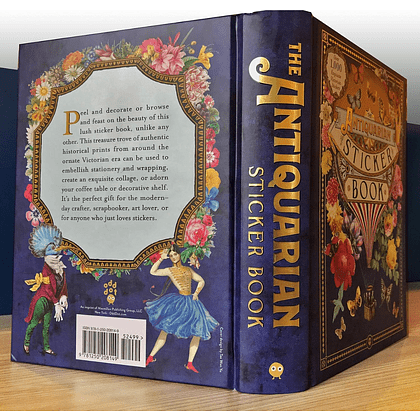 Книга на английском языке "The Antiquarian Sticker Book: An Illustrated Compendium of Adhesive Ephemera", Odd Dot - 2