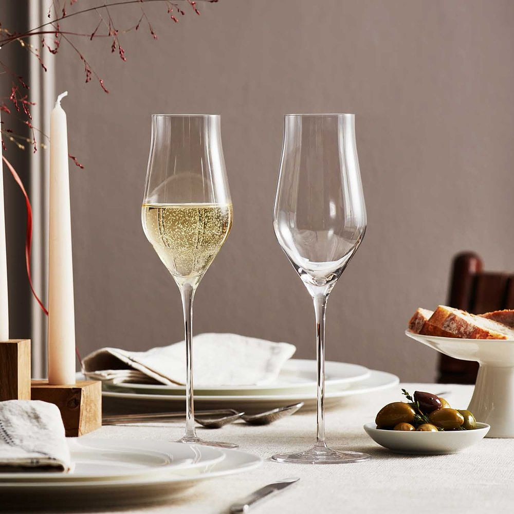 Набор бокалов для шампанского "Brunelli", стекло, 340 мл, 6 шт, прозрачный - 3