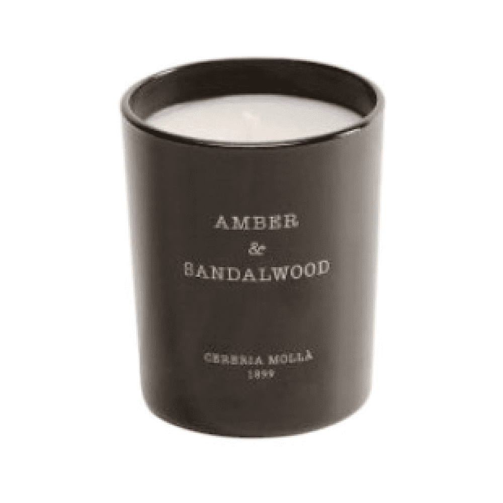 Свеча ароматическая CERERIA MOLLA  "Amber & Sandalwood", 70 гр, подарочная упаковка - 2