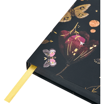 Скетчбук "Fauna. Бабочки. Южная ночь", 14.6х21.3 см, 100 г/м2, 100 листов, черный - 4