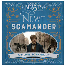 Книга на английском языке "Fantastic Beasts and Where to Find Them. Newt Scamander: A Movie Scrapbook", Illustr.