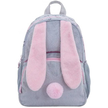 Рюкзак школьный "Honeybunny", серый, розовый