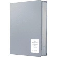 Блокнот "Nuances. Дымка", А6, 136 листов, клетка, серый