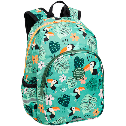 Рюкзак школьный Coolpack "Toby Toucans", бирюзовый