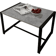 Стол журнальный ALLERD RION, черный муар, Бетон