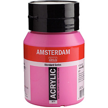 Краски акриловые "Amsterdam", 577 красно-фиолетовый светлый, 500 мл