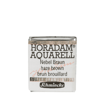 Краски акварельные "Schmincke Horadam", 969 коричневый haze, полукювета