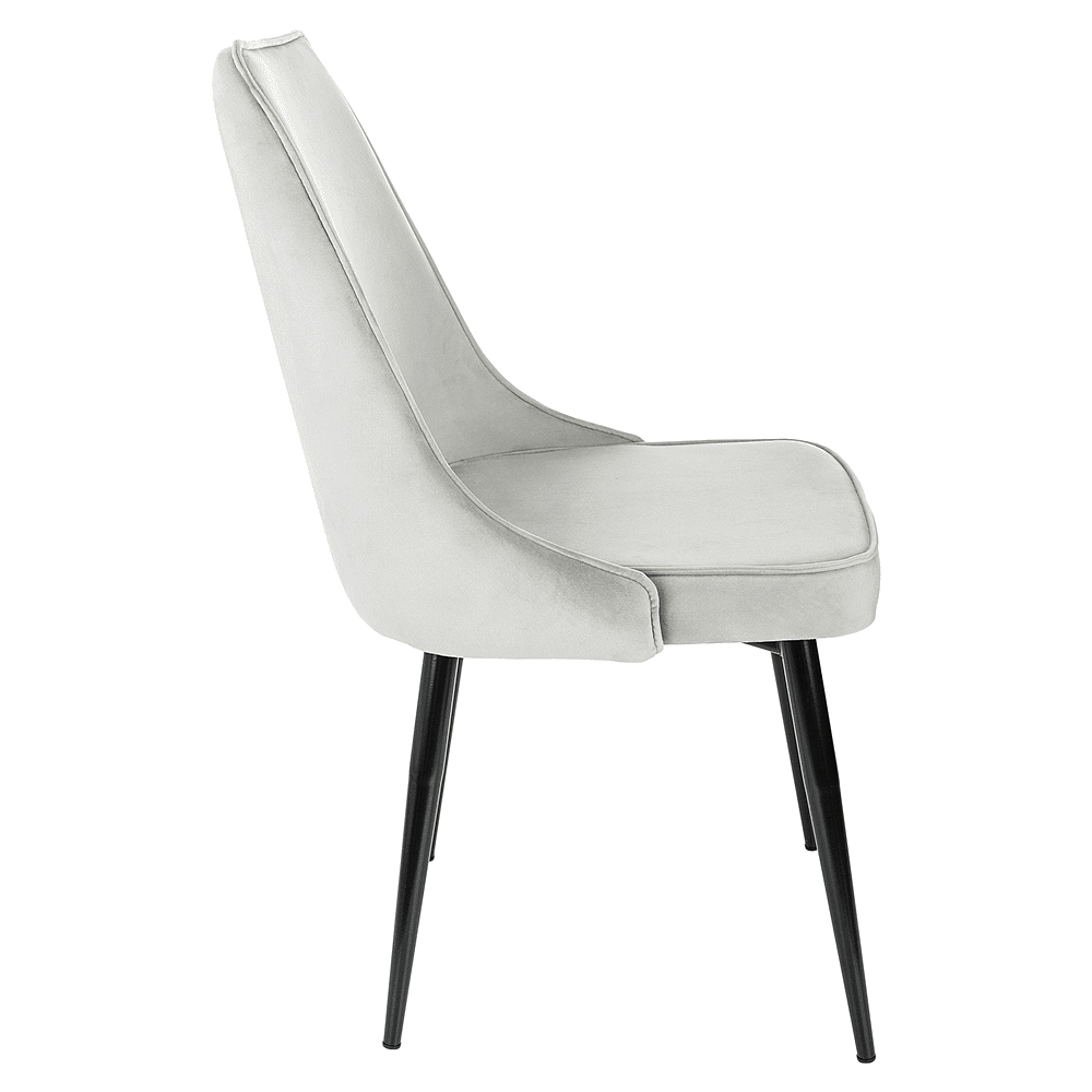 Стул Бюрократ "CH-K4", ткань, светло-серый, металл - 4