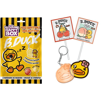 Карамель леденцовая "Happy Box. B. Duck", 20 гр
