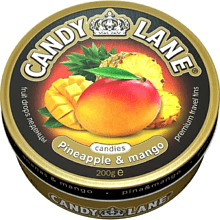 Леденцы "Candy Lane", 200 гр, ананас и манго