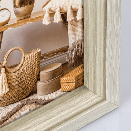 Фоторамка "ZARA", 20х30 см, дерево со стеклом, белый - 3