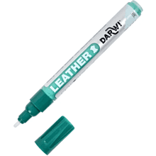 Маркер акриловый для кожи "Darwi", 2 мм, темно-зеленый
