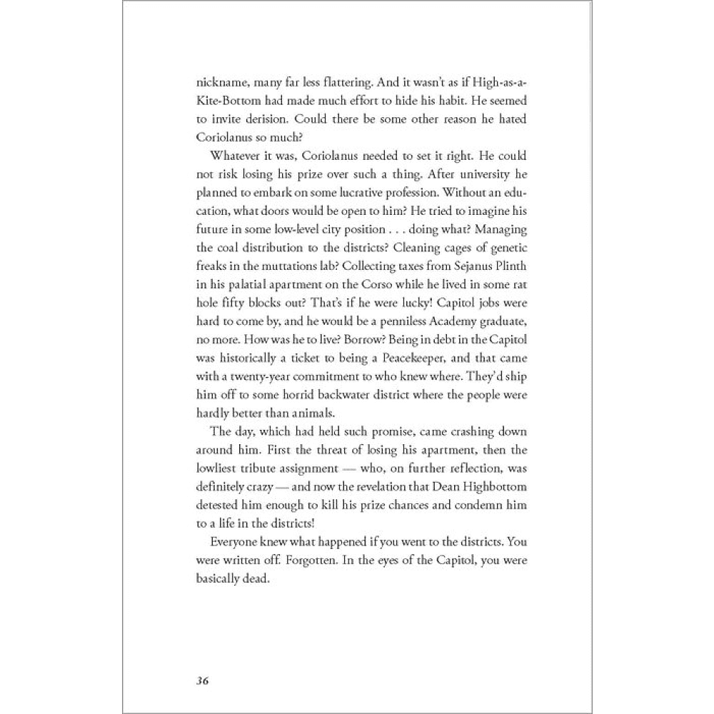 Книга на английском языке  "Ballad of songbirds and snakes", Suzanne Collins - 3