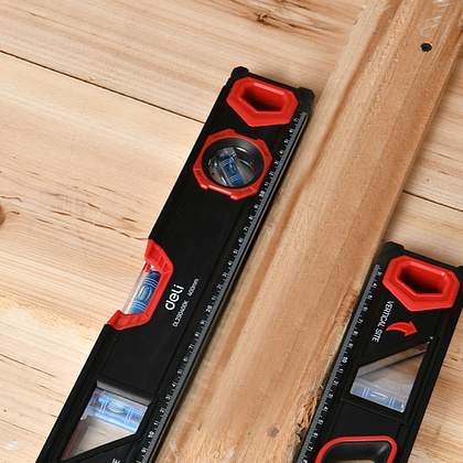 Уровень строительный Deli RS EDL2901000K 1000 мм, магнит - 5