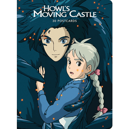 Открытки на английском языке "Studio Ghibli Howl's Moving Castle. 30 Postcards"