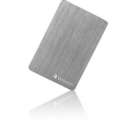 Внешний жесткий диск Verbatim "Store 'n' Go Alu Slim GEN1", 2 tb, usb 3.2, серый - 3