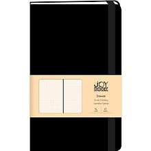 Блокнот "Joy Book. Черный агат", А5, 96 листов, клетка, черный