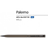 Ручка шариковая автоматическая "Palermo", 0.7 мм, серый, серебристый, стерж. синий - 3