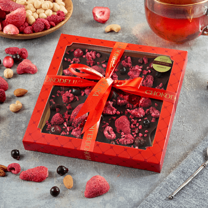 Шоколад темный "Бэррифест", 150 г, с новогодней биркой  - 3