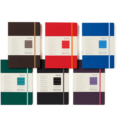 Блокнот "Fabriano. Ispiria", A5, 96 листов, линейка, фиолетовый - 2