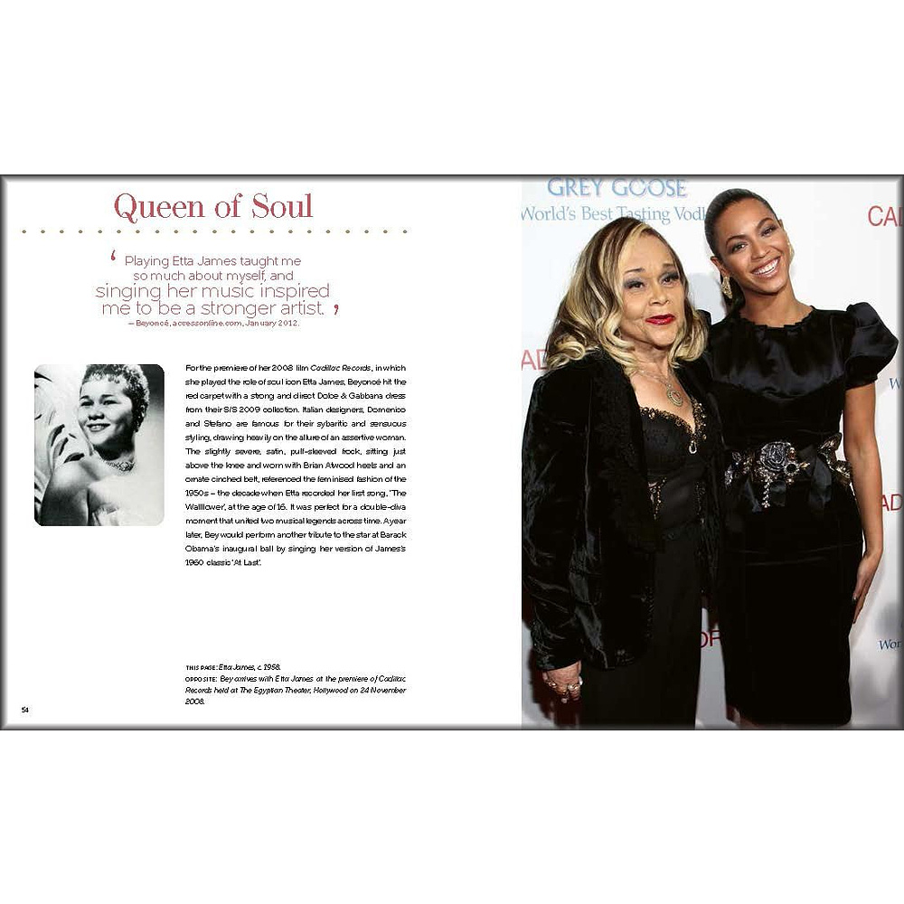 Книга на английском языке "Beyonce and the Clothes She Wears", Newman T.  - 3
