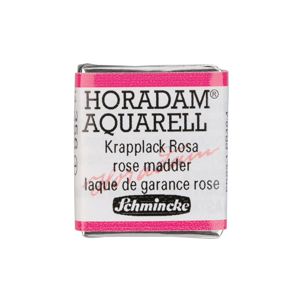 Краски акварельные "Schmincke Horadam", 356 розовая марена, полукювета