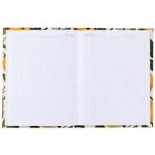 Блокнот "Flora. Paradise. Lemons", A6, 80 листов, клетка, желтый, зеленый