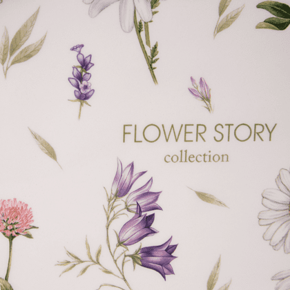 Блюдо керамическое "Flower story", 31.5х25.5 см, белый - 5