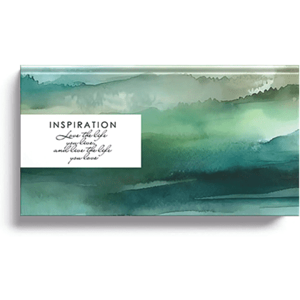 Планинг недатированный "Classic. Свежее утро", 172x97x8 мм, 64 листа, зеленый 